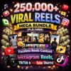 250,000+ Viral Faceless Reels Mega Bundle Shorts