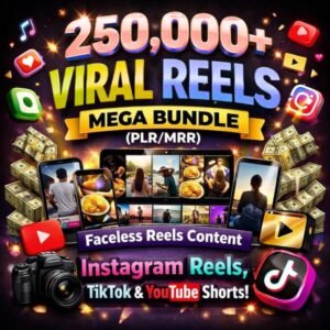 250,000+ Viral Faceless Reels Mega Bundle Shorts