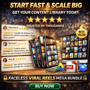 250,000+ Faceless Viral Reels Mega Bundle — Instagram, TikTok & YouTube Shorts | Full PLR + MRR Resell Rights | Instant Digital Download
